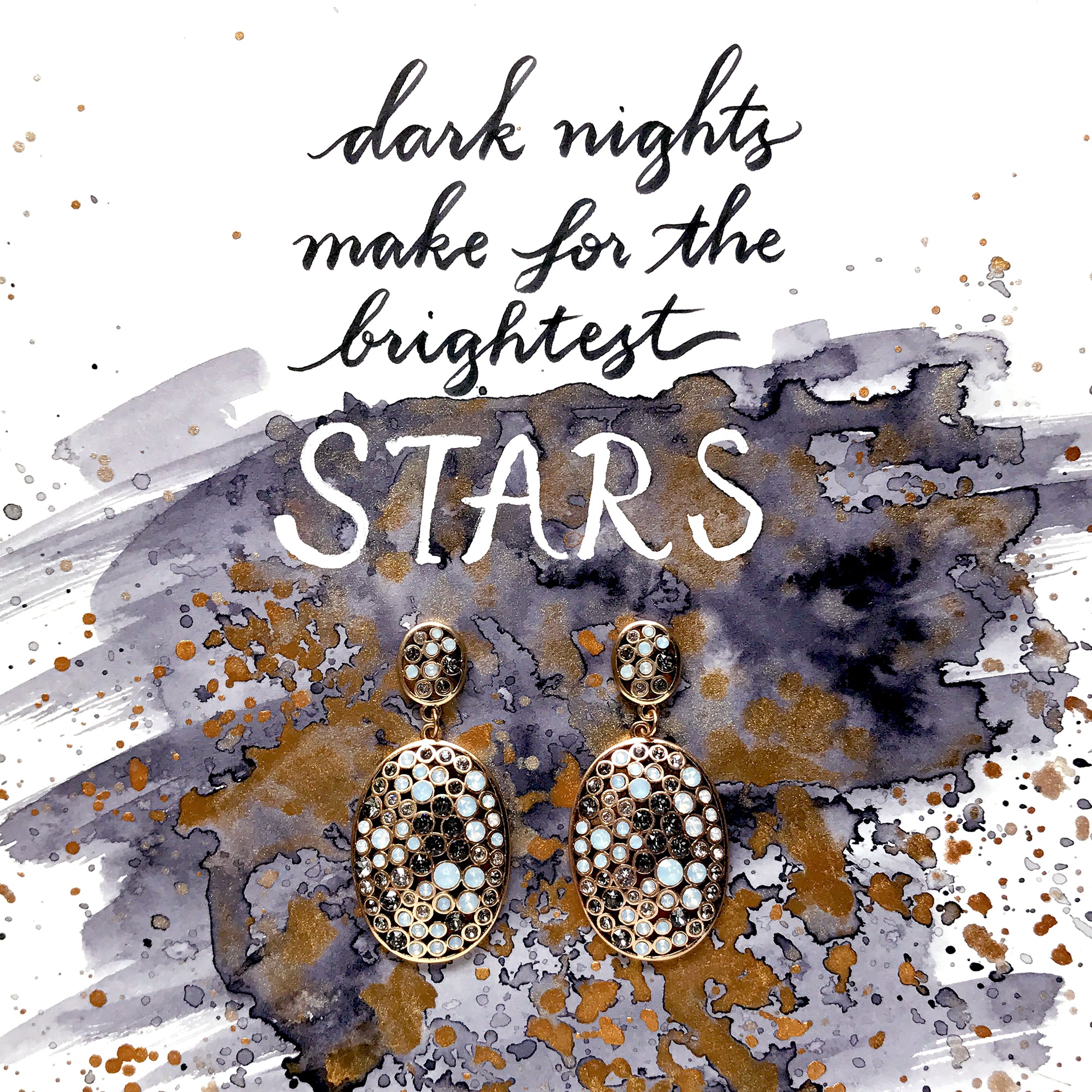 SequinSayings - The Darker the Night, the Brighter the Stars