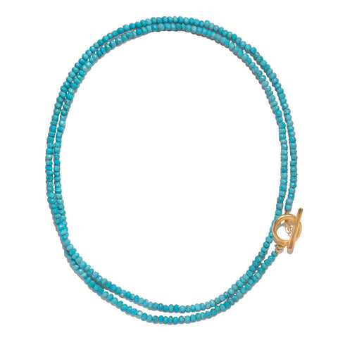 Turquoise Convertible Beaded Necklace