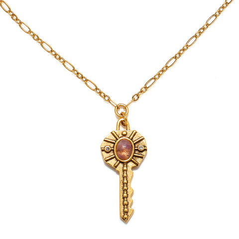Heart’s Key Talisman Necklace