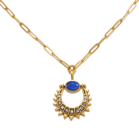 Here Comes The Sun Talisman Necklace