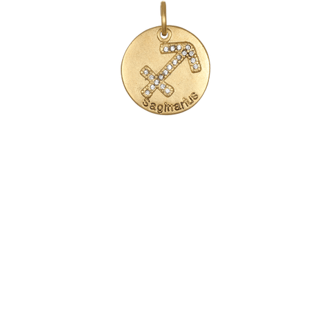 Sagittarius Zodiac - Gold