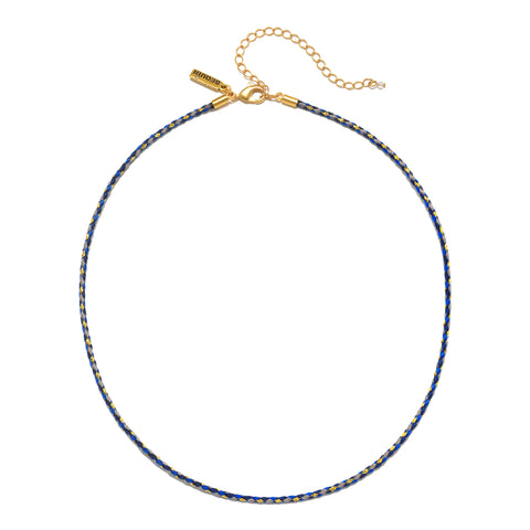 Navy Paracord Necklace