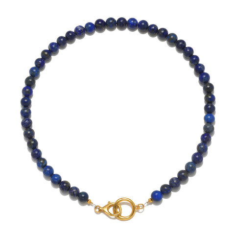 Lapis Beaded Necklace