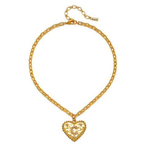 Celeste Initial Necklace