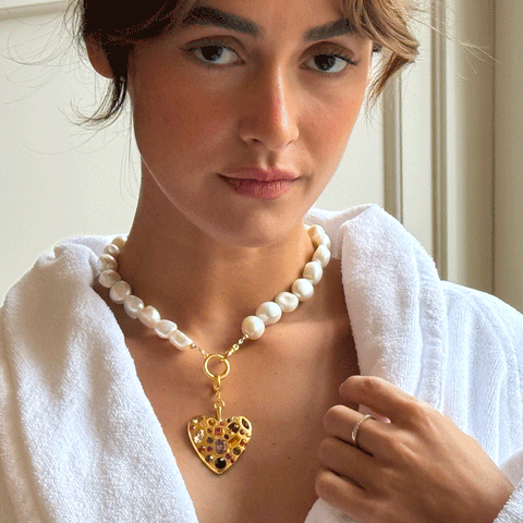 Pearl Beaded Necklace