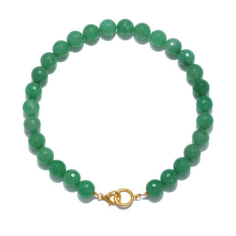 Aventurine Gumball Necklace