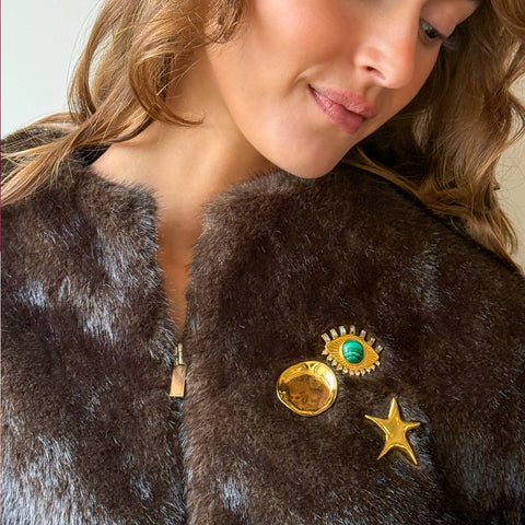Liv Star Brooch