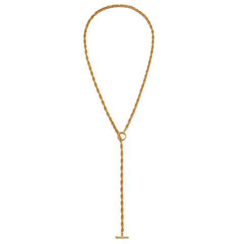 Rope Twist Convertible Chain Necklace
