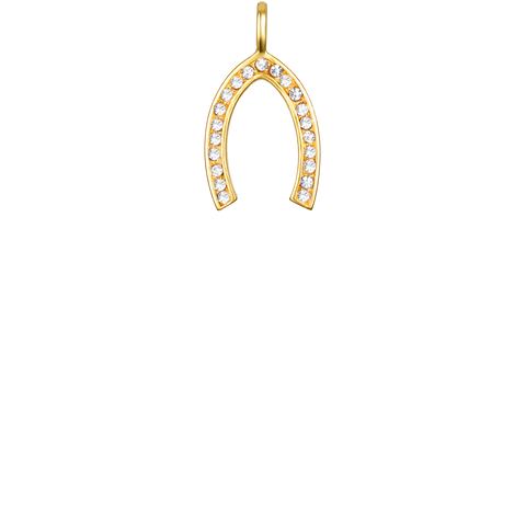 Wishbone Charm
