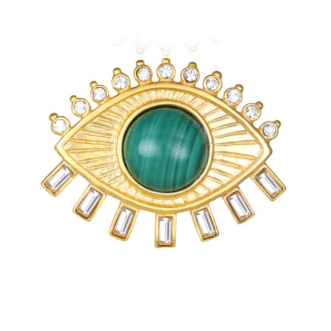 Dalila Evil Eye Brooch