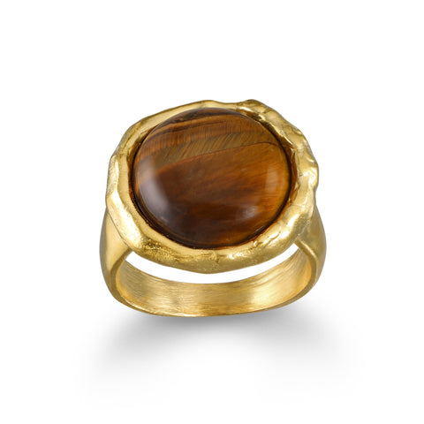 Tidal Ring - Tiger's Eye