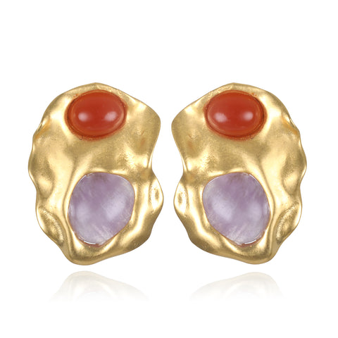 Horizon Earrings - Sunset