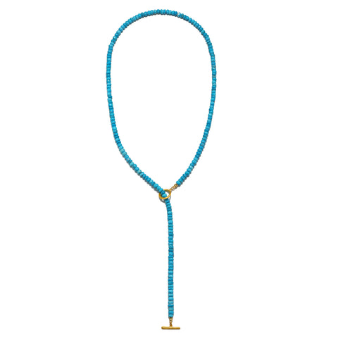 Grande Turquoise Convertible Beaded Necklace