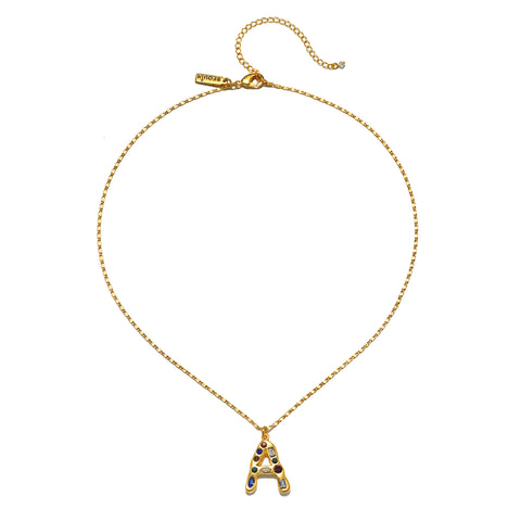 Mini Emilie Initial Necklace