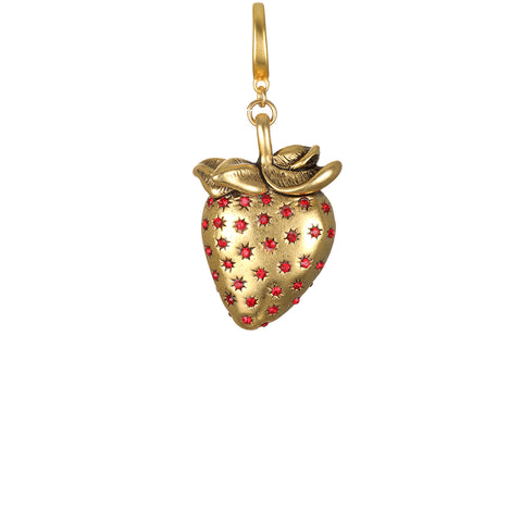 Strawberry Clip-On Charm