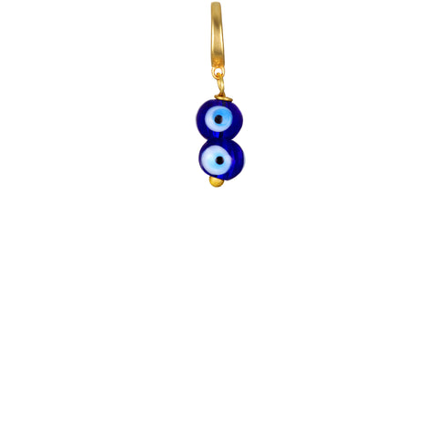 Double Evil Eye Clip-On Charm