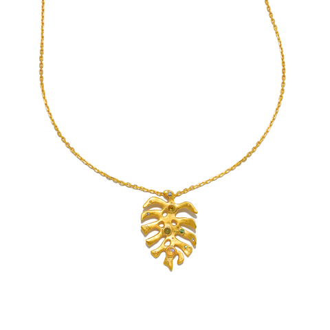 Mia Leaf Necklace