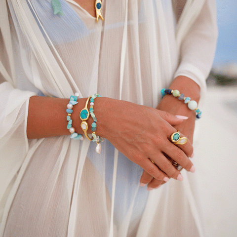 Swell Cuff Bracelet - Seaside