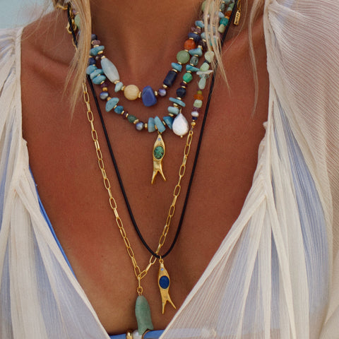 Seaside Layered Necklace Set