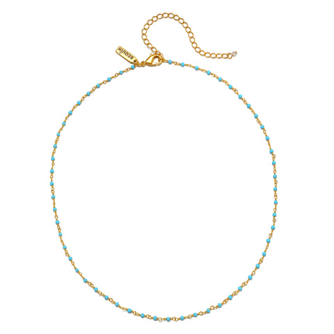 Turquoise Confetti Necklace
