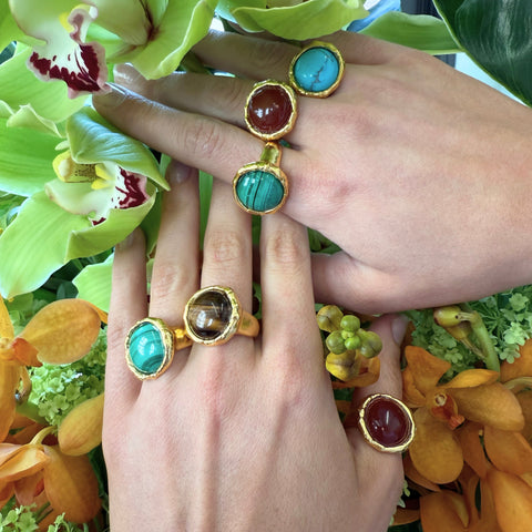 Tidal Ring - Malachite