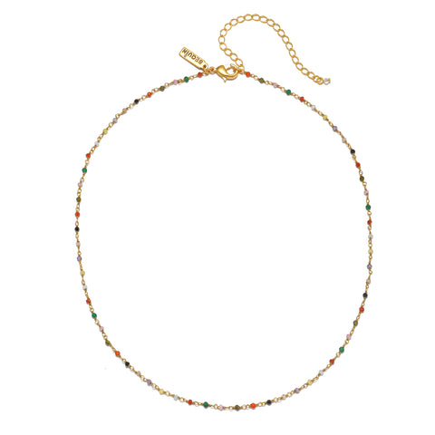 Gemstone Confetti Necklace