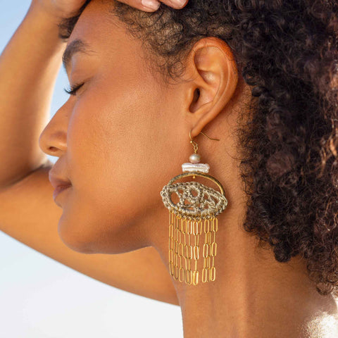 Ancient Goddess Earrings