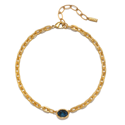 Elizabeth Gem Choker Necklace