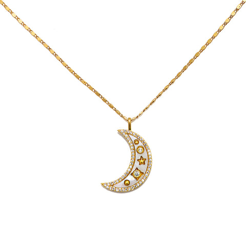 Aura Moon Talisman Necklace