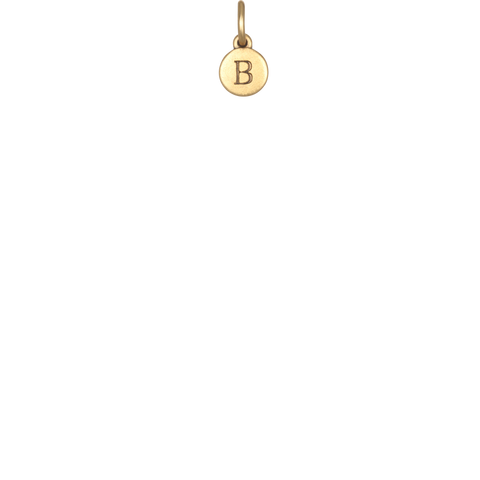 "B" Initial - Gold