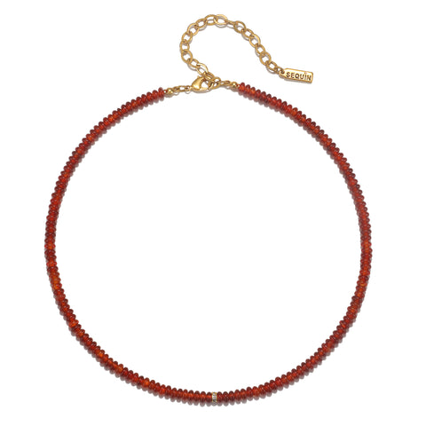 Carnelian Color Karma Necklace