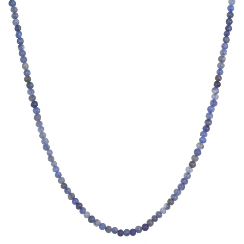 Sodalite Beaded Chain - 16''
