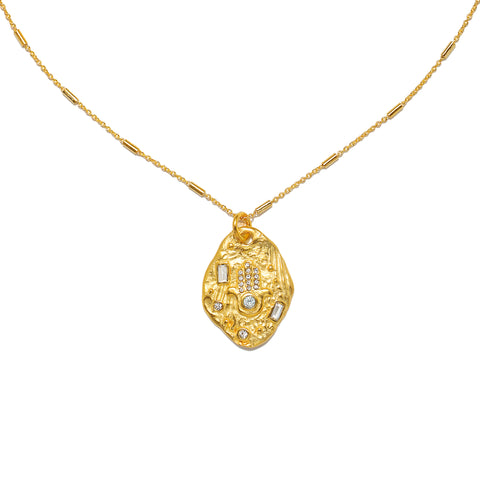 Hand of Protection Talisman Necklace