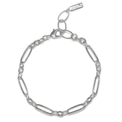 Figaro Link Chain Bracelet