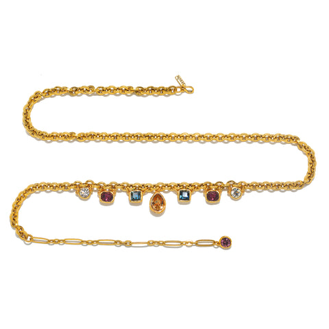Daphne Gem Convertible Chain Belt and Necklace