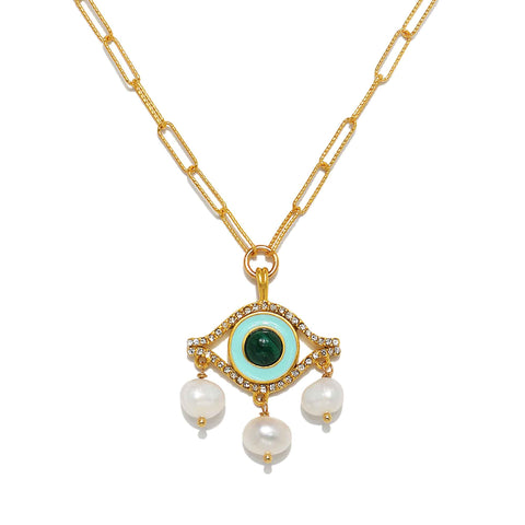 Freya Evil Eye Necklace