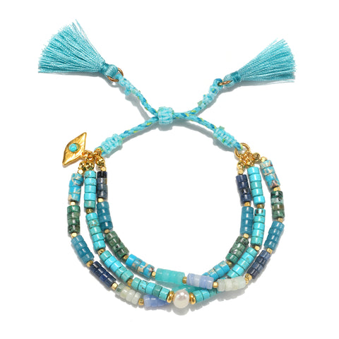 Mykonos Bracelet-Turquoise