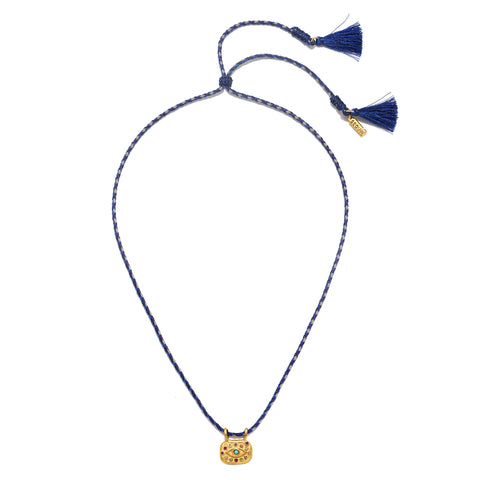 Anastasia Evil Eye Cord Necklace