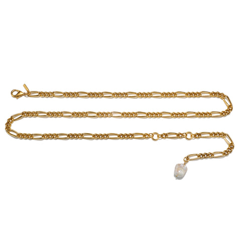 Perla Convertible Chain Belt and Necklace