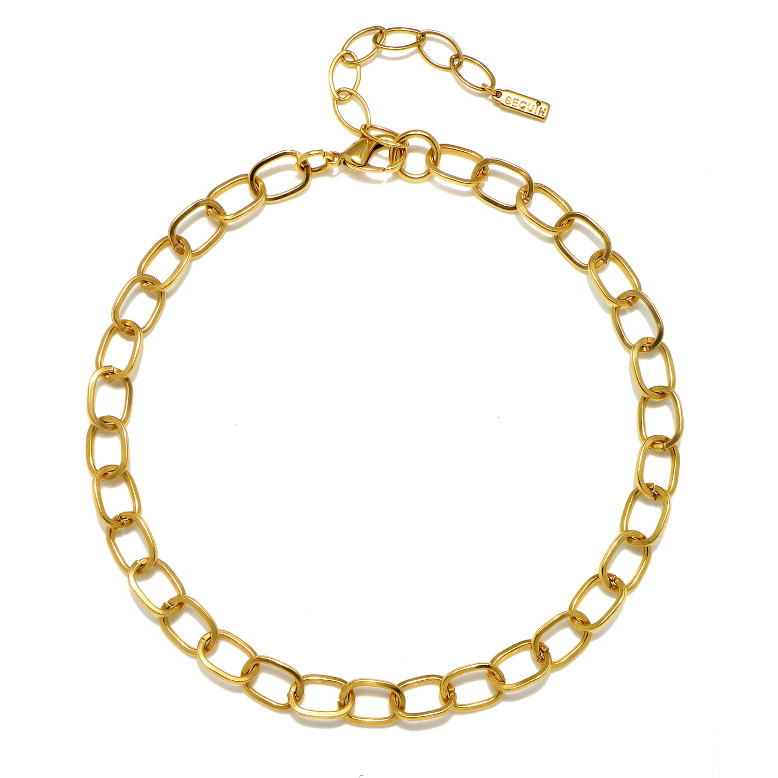 Reese Chain Choker Necklace | Sequin