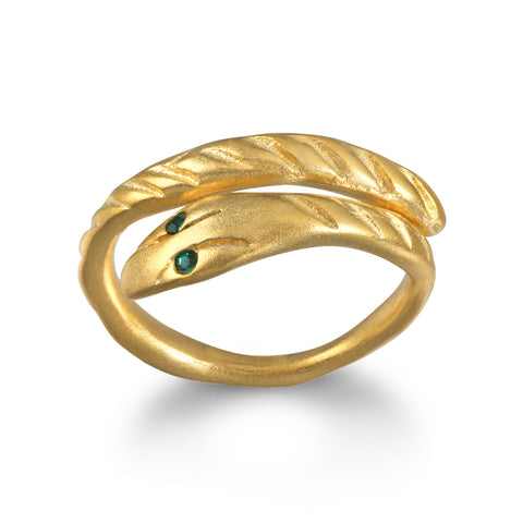Roman Snake Ring