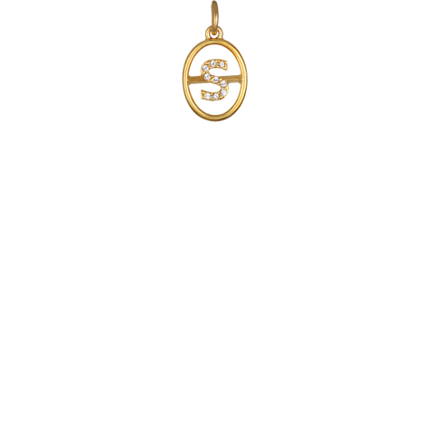 "S" Chloe Initial - Gold