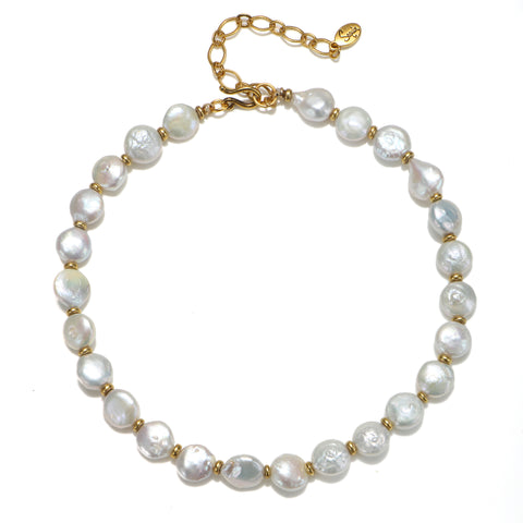Serenity Pearl Choker Necklace
