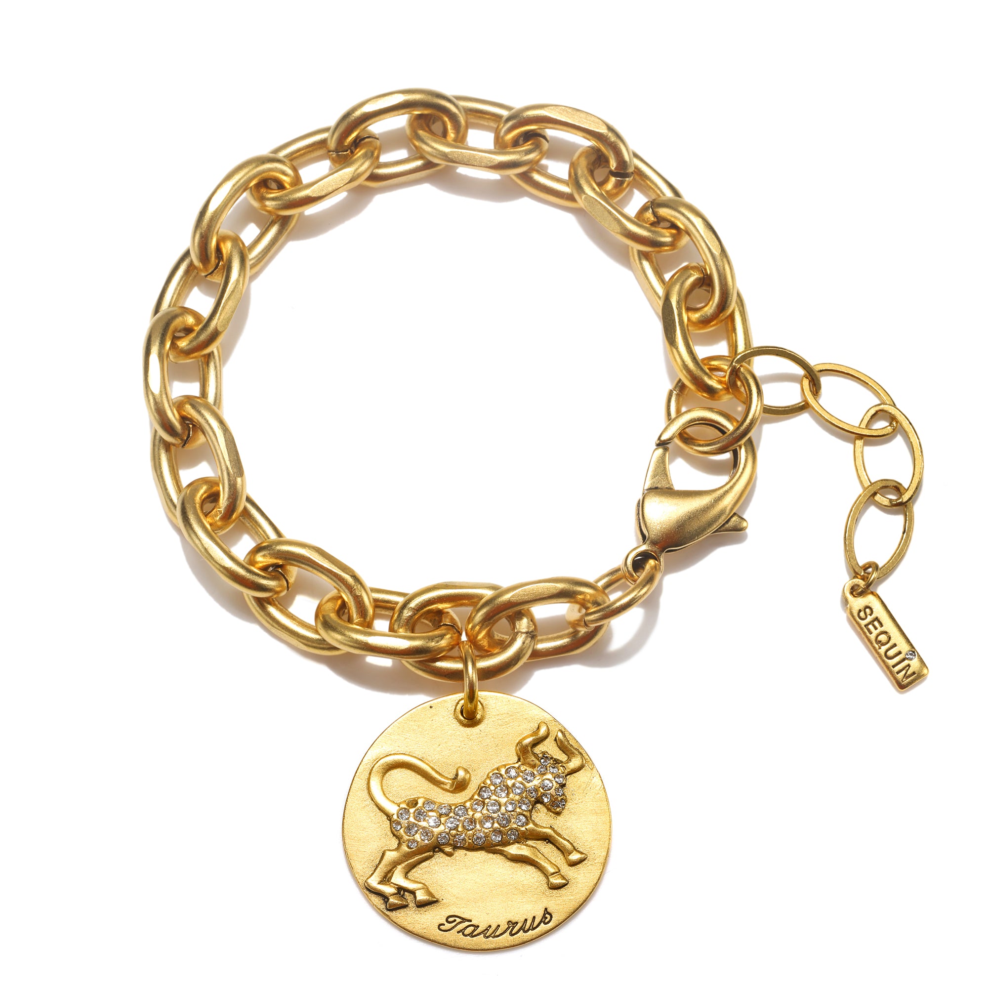 Rubans 22K Gold plated 925 Sterling Silver Star Charm minimal Bracelet