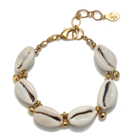 Tulum Cowrie Shell Bracelet