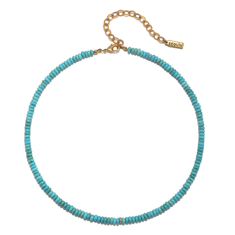 Turquoise Color Karma Necklace