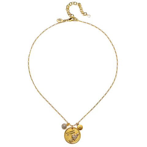 "My Heart is Yours" Talisman Necklace