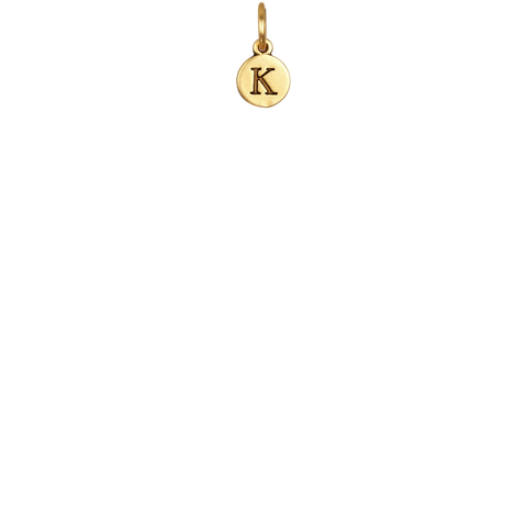 "K" Initial - Gold